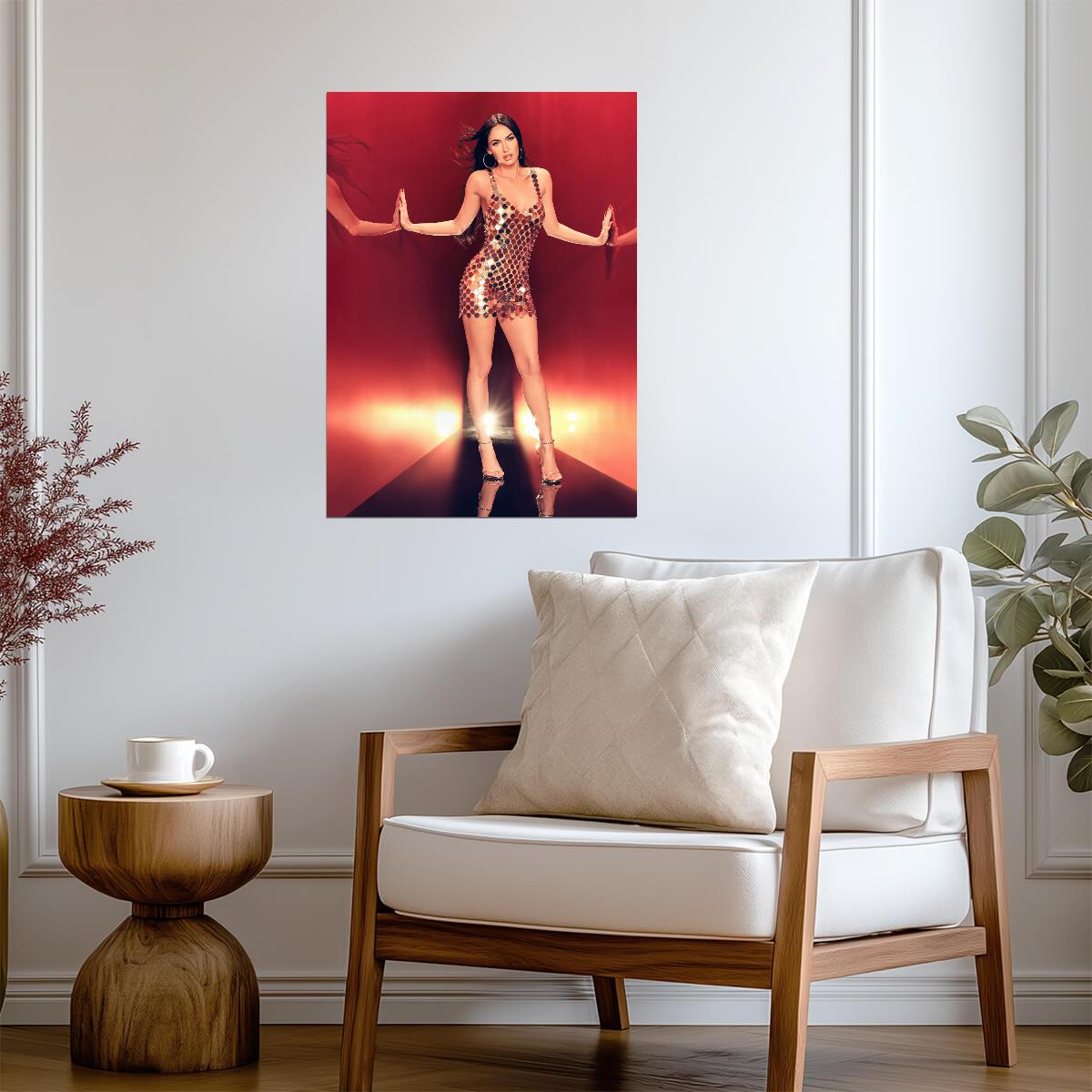 Megan Fox Glamour Photoshoot | Celebrity Wall Art | Sexy Girl Poster - Celebrities Poster