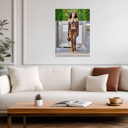 Megan Fox Street Style Photo | Celebrity Fashion Poster | Modern Pop Culture Wall Art - Celebrities Poster