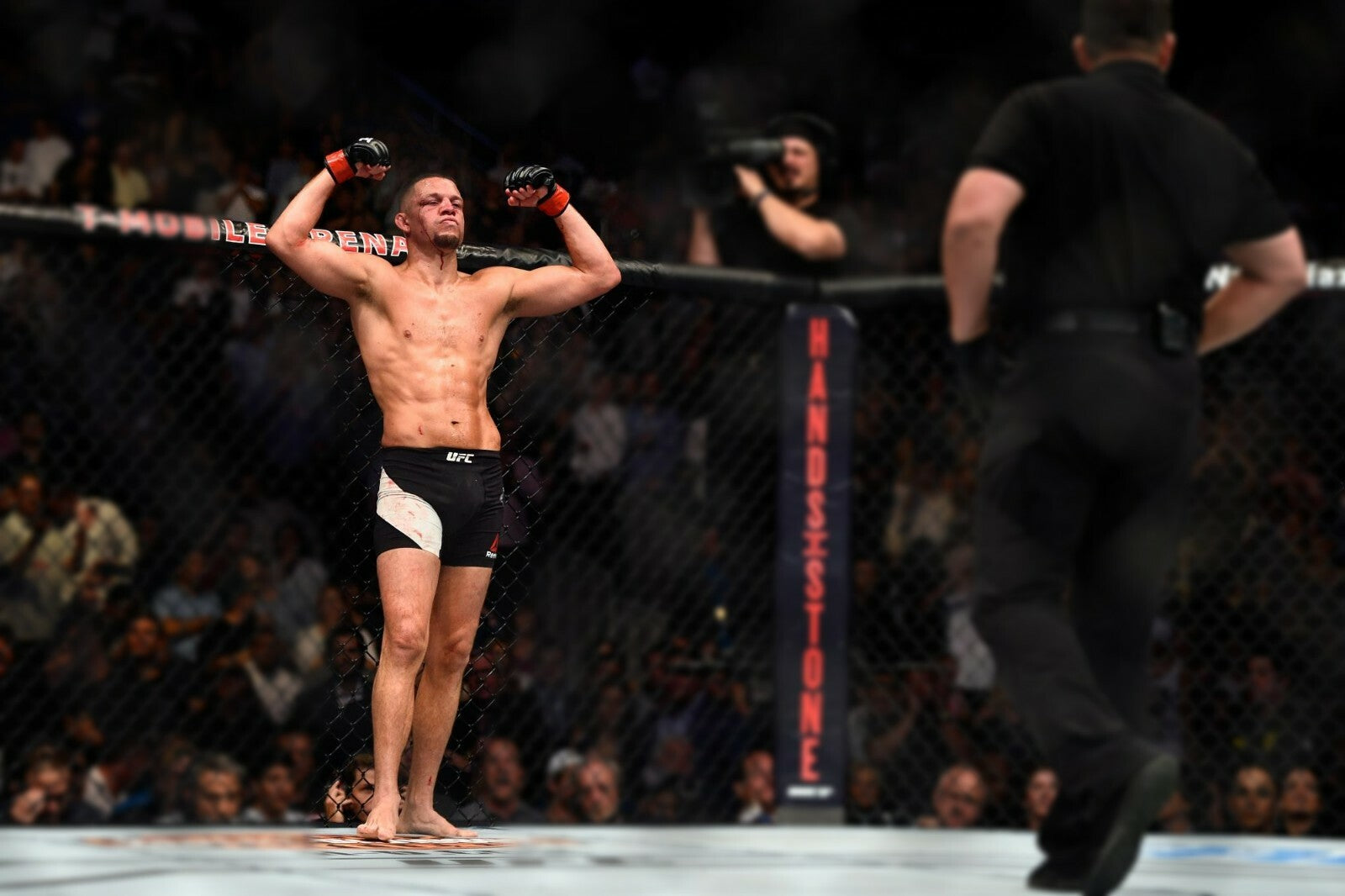 Nate Diaz UFC | MMA Fighter Poster | Combat Sports Wall Art - Sports Poster