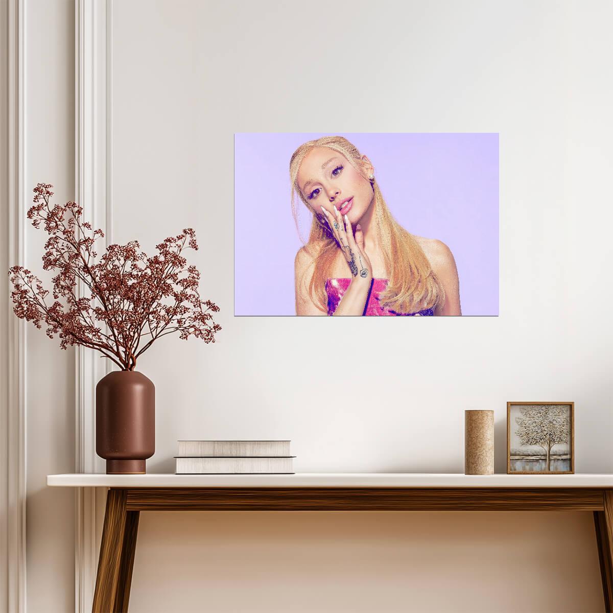 Ariana Grande Eternal Sunshine Era | Blonde Photoshoot Poster | Music Star Wall Art - Music Poster