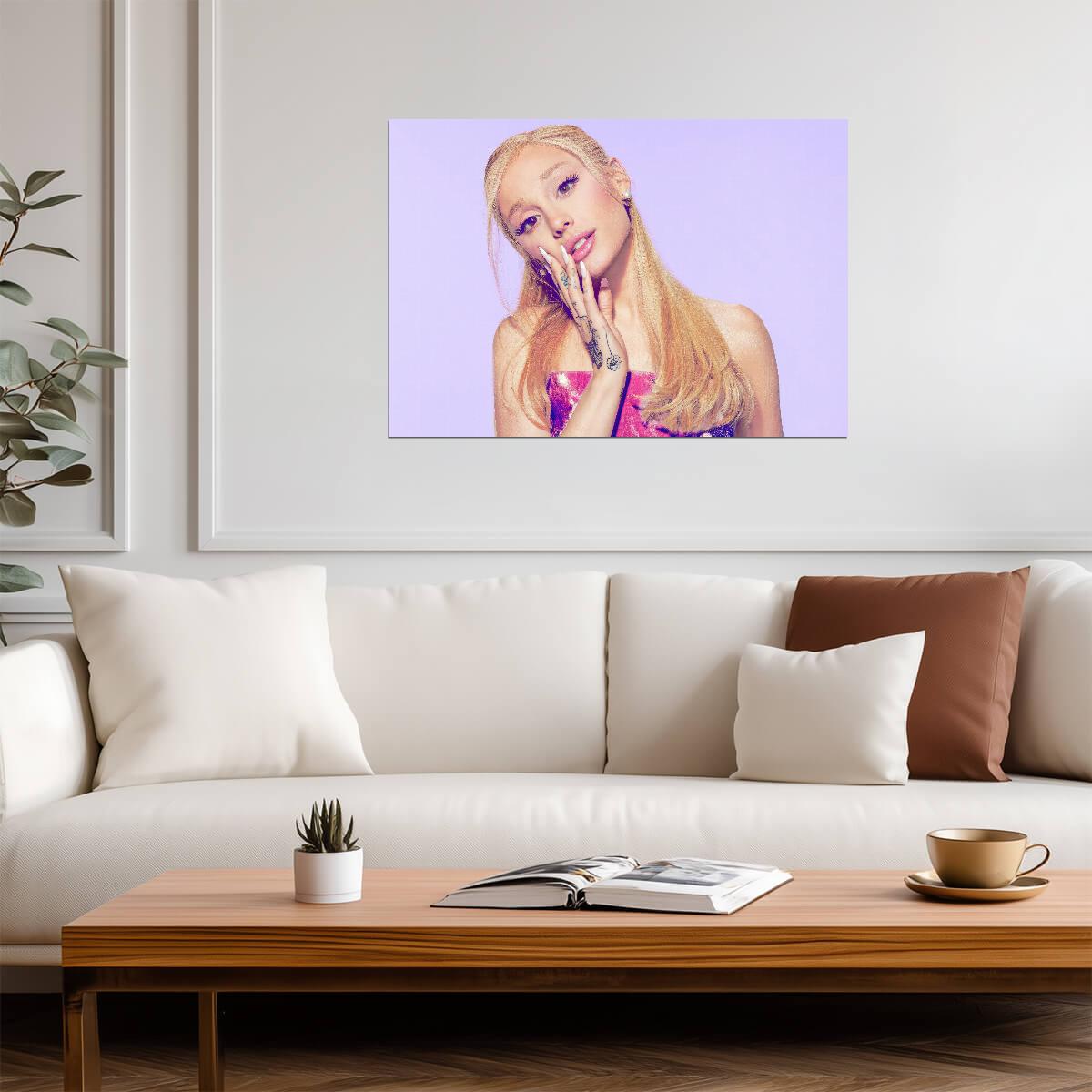 Ariana Grande Eternal Sunshine Era | Blonde Photoshoot Poster | Music Star Wall Art - Music Poster