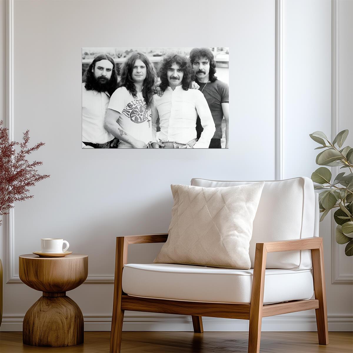 Black Sabbath | Classic Rock Band | Vintage Poster - Music Poster