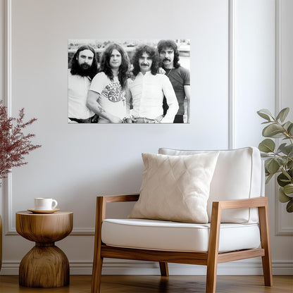 Black Sabbath | Classic Rock Band | Vintage Poster - Music Poster