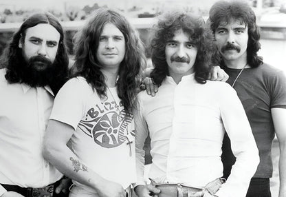 Black Sabbath | Classic Rock Band | Vintage Poster - Music Poster