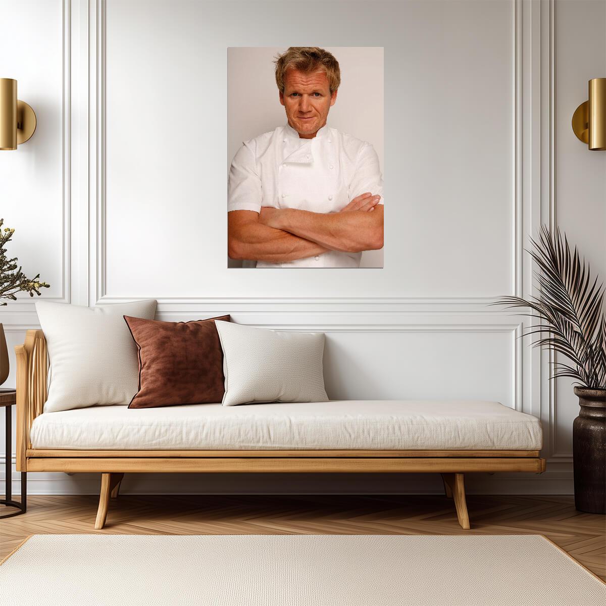 Gordon Ramsay | Celebrity Chef | Kitchen Poster - Celebrities Poster