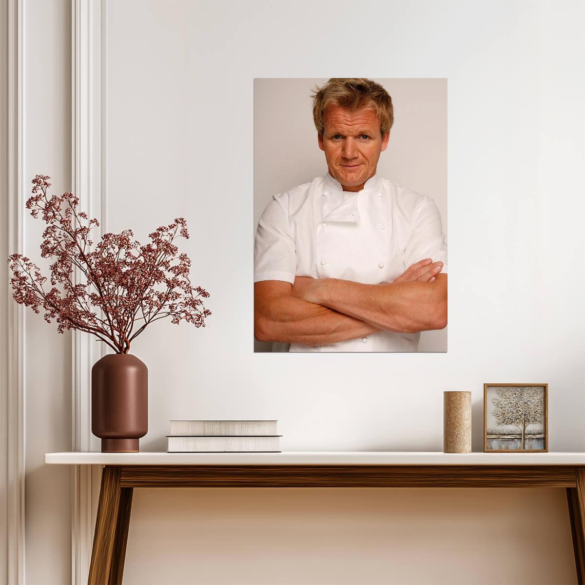 Gordon Ramsay | Celebrity Chef | Kitchen Poster - Celebrities Poster