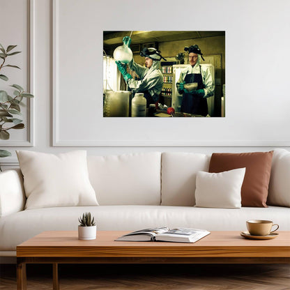 Walter White & Jesse Pinkman Breaking Bad | TV Show Poster | Crime Drama Wall Art - Movies & TV Poster