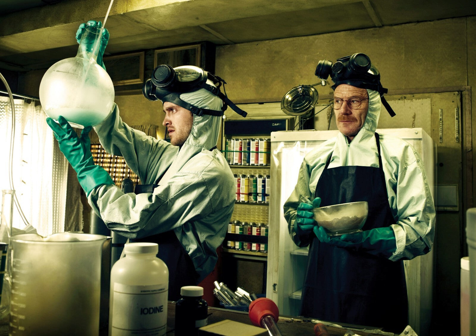 Walter White & Jesse Pinkman Breaking Bad | TV Show Poster | Crime Drama Wall Art - Movies & TV Poster