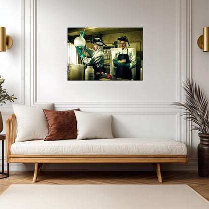 Walter White & Jesse Pinkman Breaking Bad | TV Show Poster | Crime Drama Wall Art - Movies & TV Poster