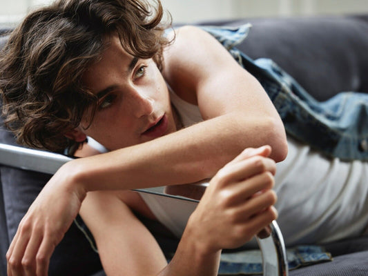 Timothee Chalamet Relaxed Portrait | Modern Actor Poster | Celebrity Wall Art - Celebrities Poster