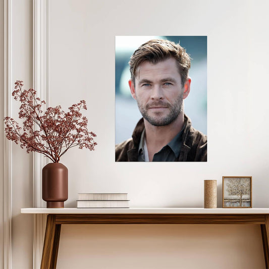 Chris Hemsworth | Famous Actor | Movie Star Poster - Celebrities Poster