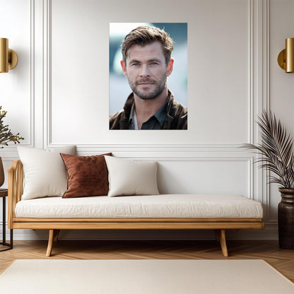 Chris Hemsworth | Famous Actor | Movie Star Poster - Celebrities Poster