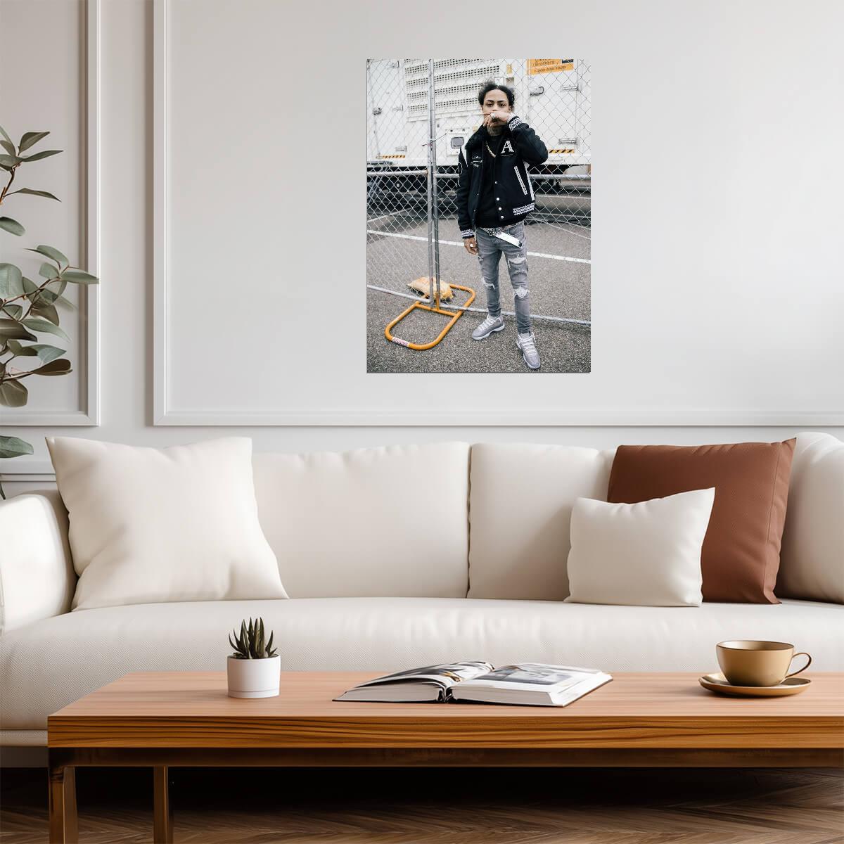 Kay Flock Poster | Rapper Wall Art - Music Poster