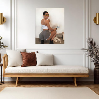Lana Rhoades Poster | Sexy Model Wall Art - Celebrities Poster
