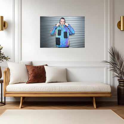 Aitch British Rapper | UK Hip Hop Music Poster | Modern Musician Portrait - Music Poster