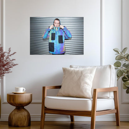 Aitch British Rapper | UK Hip Hop Music Poster | Modern Musician Portrait - Music Poster