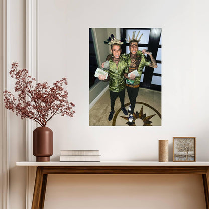 Island Boys | Viral Duo Art | Celebrity Poster - Celebrities Poster