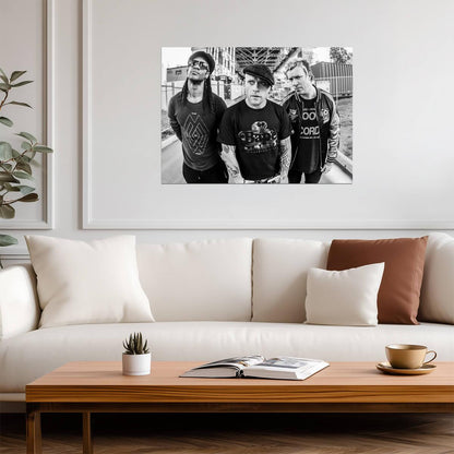 The Prodigy | Black & White Band Portrait | Electronic Music Legends Poster - Music Poster