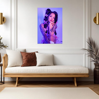 Bella Poarch | TikTok Star Poster | Pop Singer Art - Music Poster
