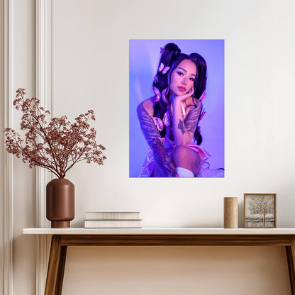 Bella Poarch | TikTok Star Poster | Pop Singer Art - Music Poster