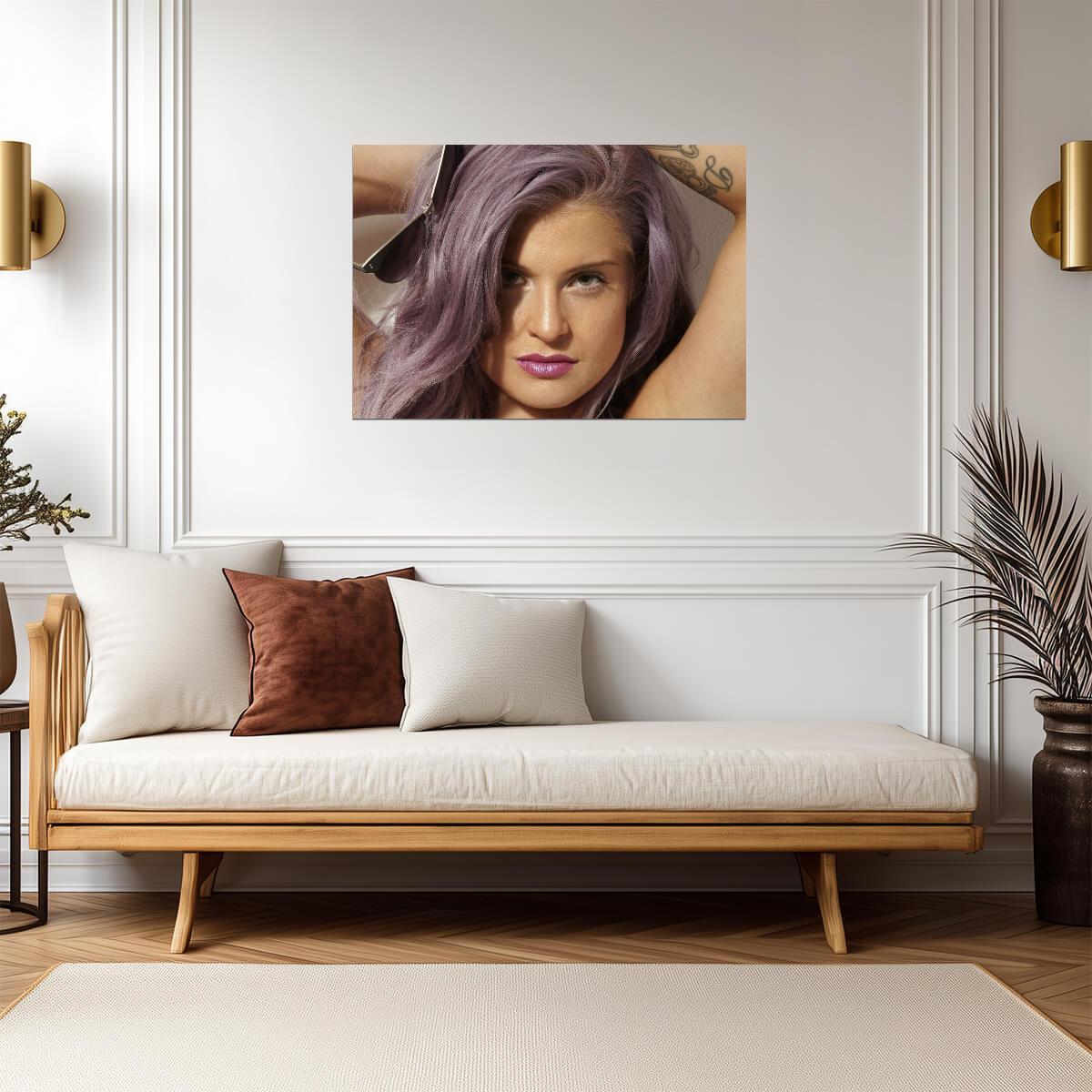 Kelly Osbourne Wall Art | British Singer Poster - Celebrities Poster