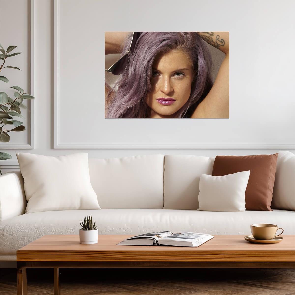 Kelly Osbourne Wall Art | British Singer Poster - Celebrities Poster
