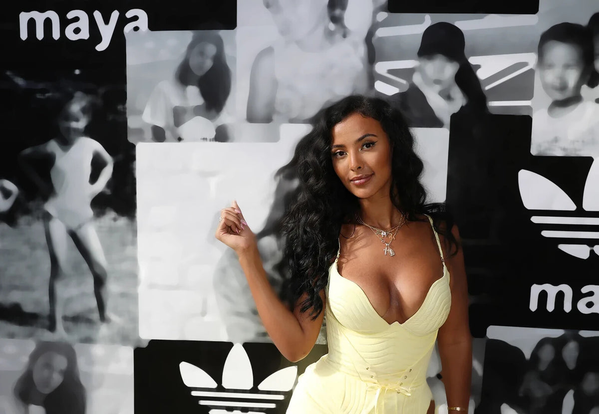 Maya Jama Wall Art | British TV Presenter Poster - Celebrities Poster