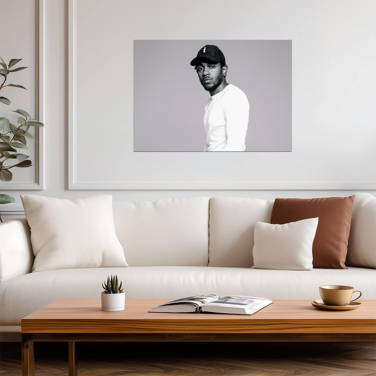 Kendrick Lamar Poster | Rapper Wall Art - Music Poster