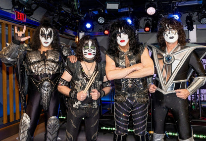 Kiss Band Live on Stage | Rock Music Poster | Concert Photography Art - Music Poster
