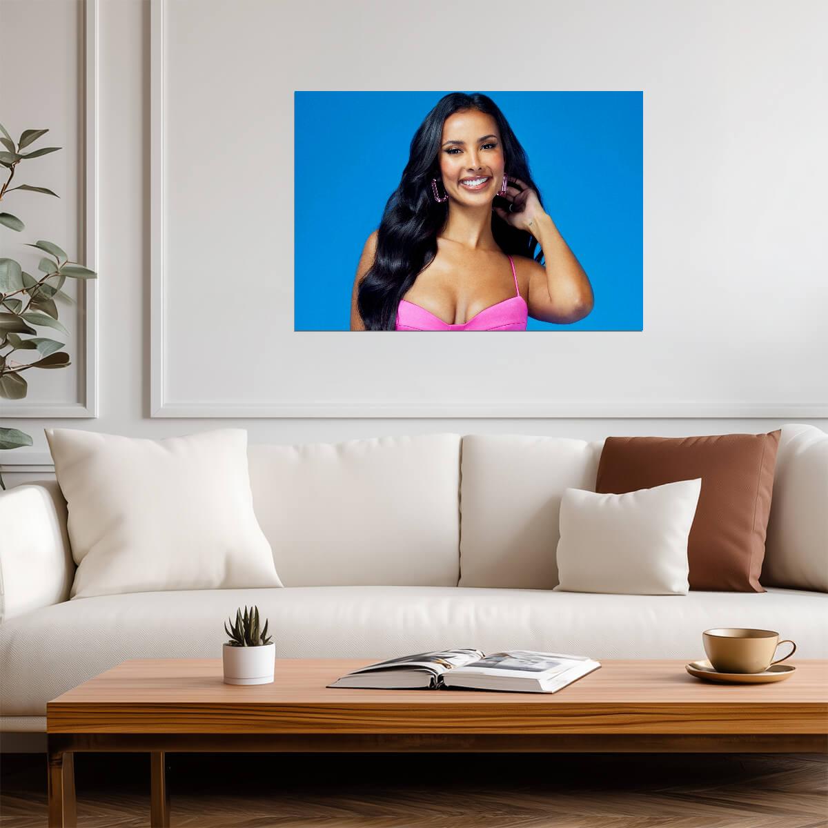 Maya Jama Print | Fashion Model Poster - Celebrities Poster