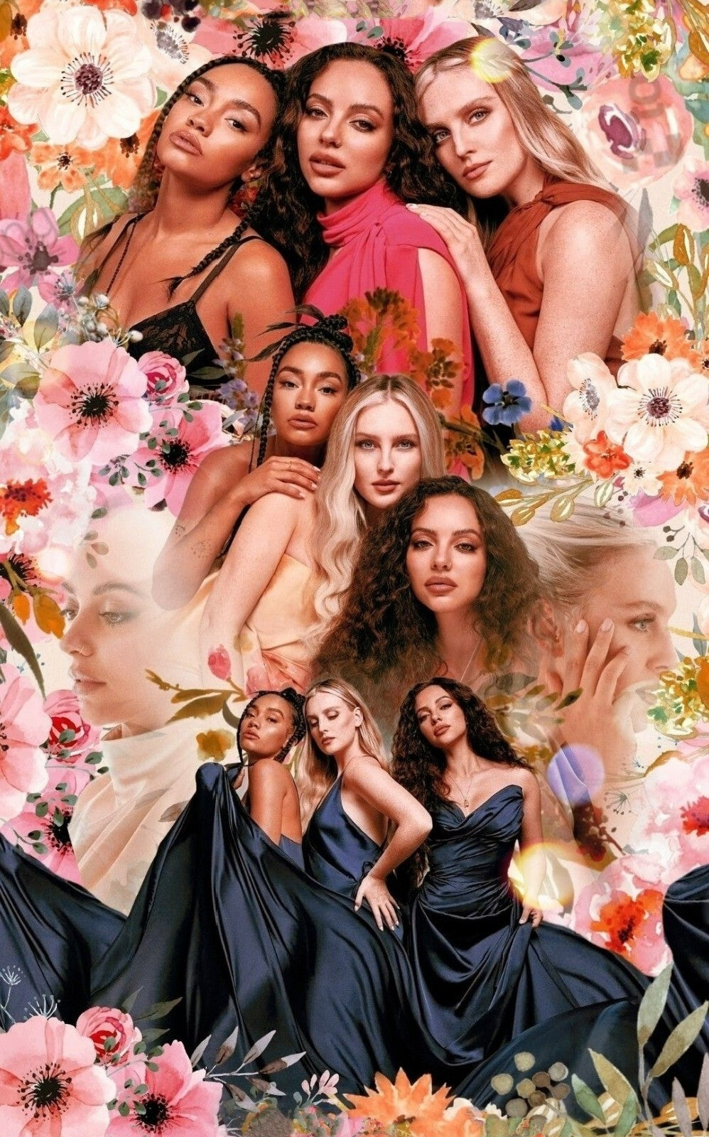 Little Mix Poster | Graphic Art Pop Print - Music Poster