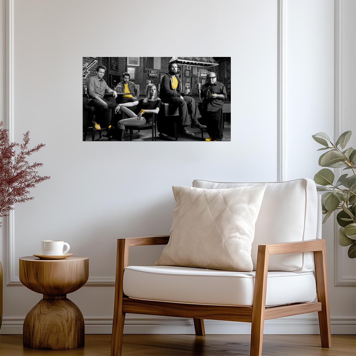 It's Always Sunny In Philadelphia | Black and White Art | TV Show Poster - Movies & TV Poster