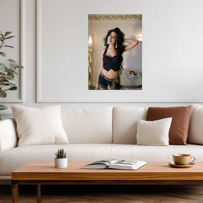 Amy Winehouse Portrait | Music Legend Poster | Vintage Soul Wall Art - Music Poster