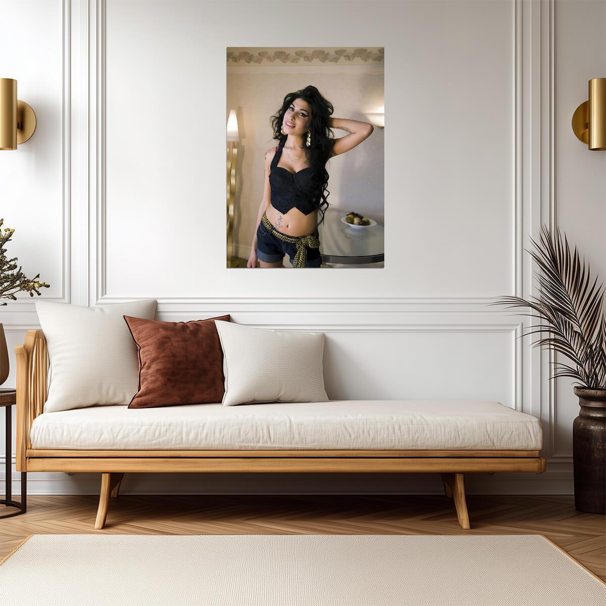Amy Winehouse Portrait | Music Legend Poster | Vintage Soul Wall Art - Music Poster