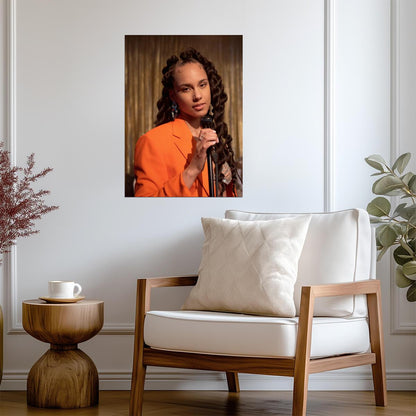Alicia Keys | R&B Singer Poster | Music Legend Art - Music Poster