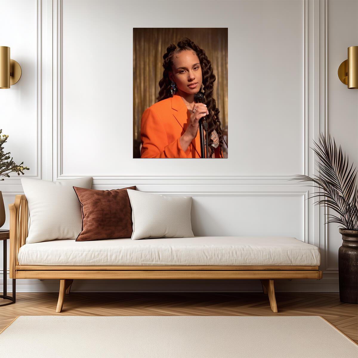 Alicia Keys | R&B Singer Poster | Music Legend Art - Music Poster