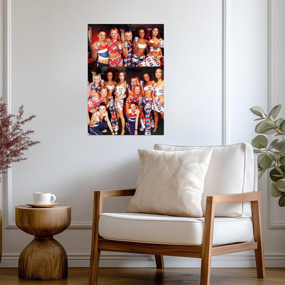 Spice Girls Vintage Pepsi Ad | 90s Pop Group Poster | Nostalgic Music Memorabilia - Music Poster