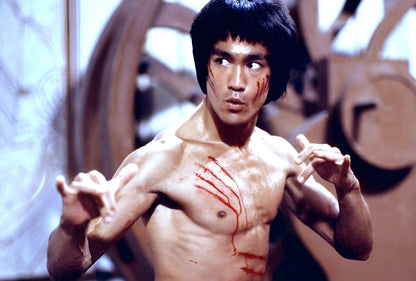 Bruce Lee Movie Still | Martial Arts Poster | Kung Fu Legend Wall Art - Celebrities Poster