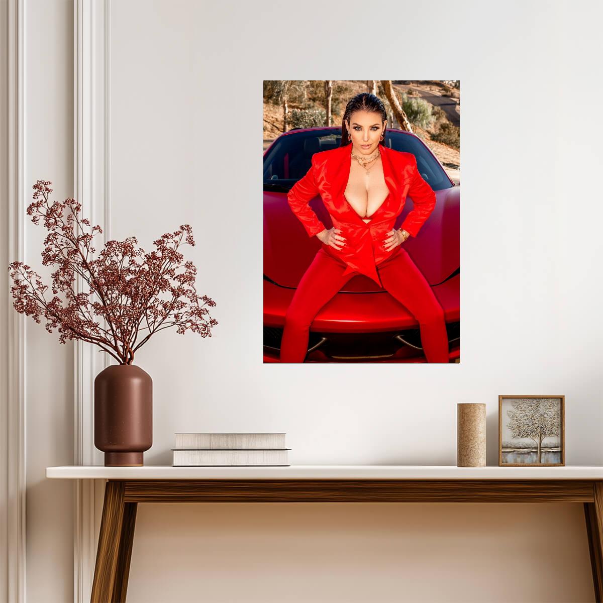 Angela White | Adult Star Art | Sexy Model Poster - Celebrities Poster