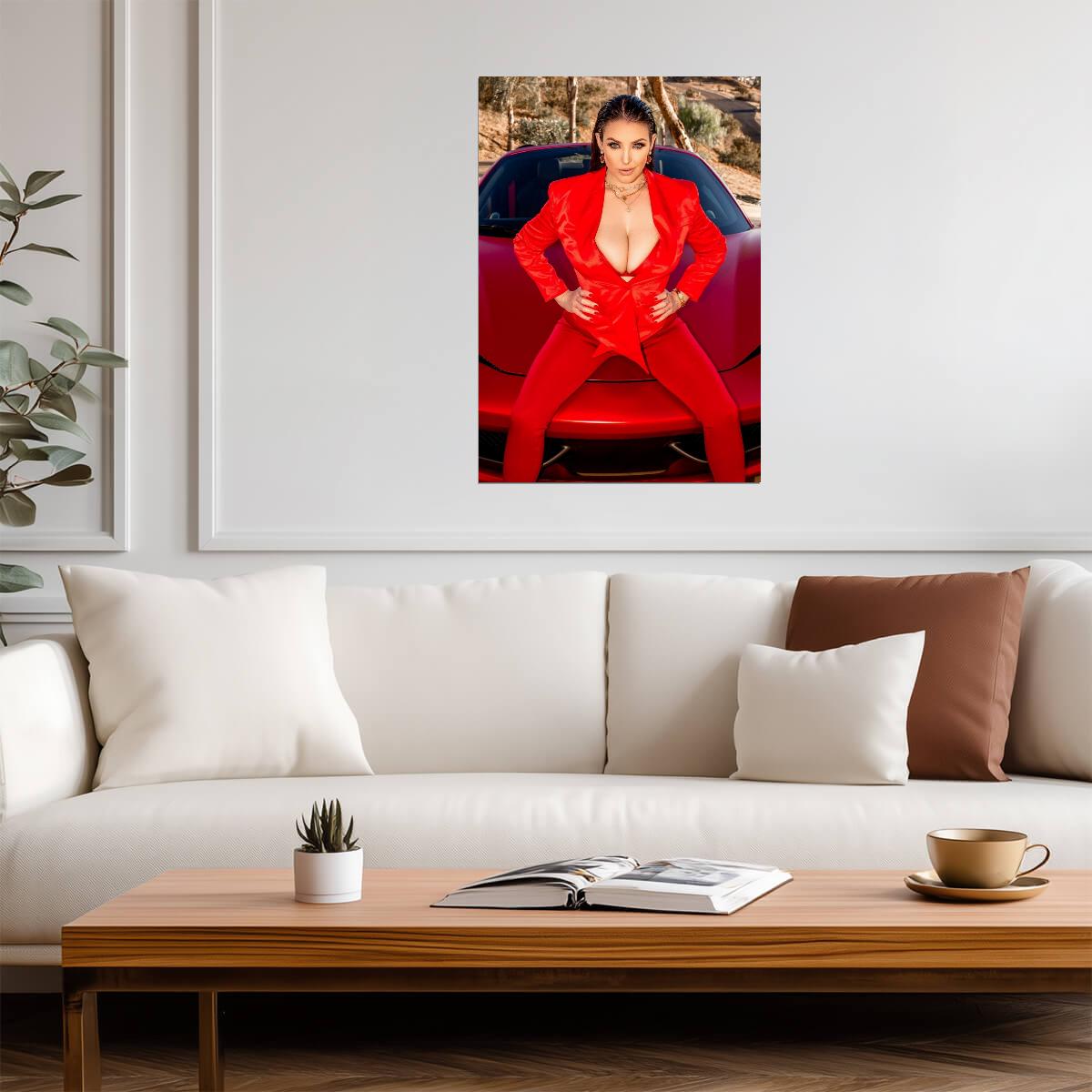 Angela White | Adult Star Art | Sexy Model Poster - Celebrities Poster