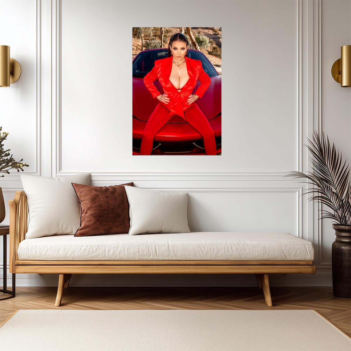 Angela White | Adult Star Art | Sexy Model Poster - Celebrities Poster