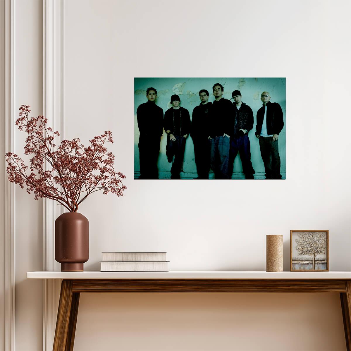 Linkin Park Early 2000s Era | Rock Band Poster | Nu Metal Music Fan Gift - Music Poster