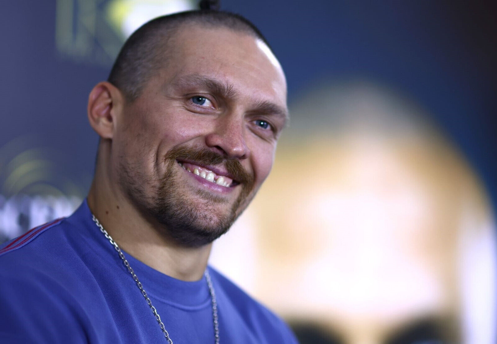 Oleksandr Usyk Smiling Portrait | Boxing Champion Poster | Sports Wall Art - Sports Poster