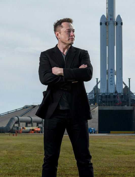 Elon Musk | Tech Entrepreneur | Famous Figure Poster - Celebrities Poster