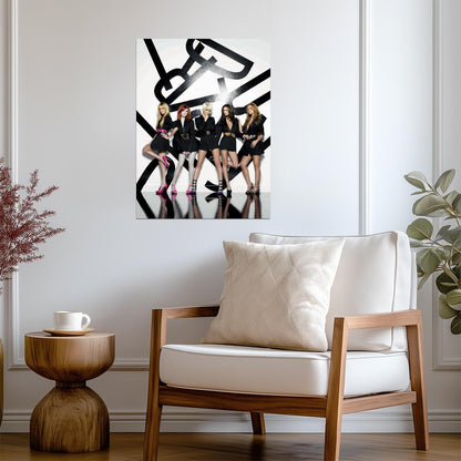 Girls Aloud | Music Group Art | Fan Gift Poster - Music Poster