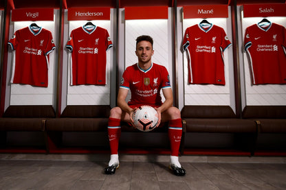 Diogo Jota Locker Room Photo | Soccer Poster | Liverpool FC Anfield Decor - Sports Poster