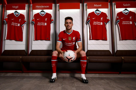 Diogo Jota Locker Room Photo | Soccer Poster | Liverpool FC Anfield Decor - Sports Poster
