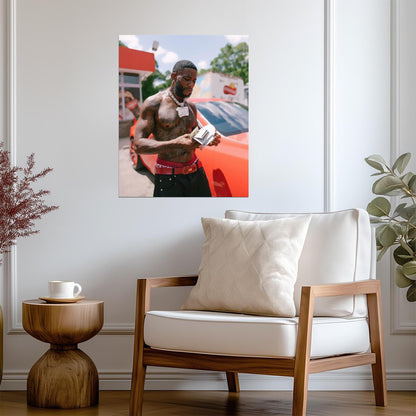 Gucci Mane | Trap God | Hip Hop Poster - Music Poster