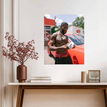 Gucci Mane | Trap God | Hip Hop Poster - Music Poster