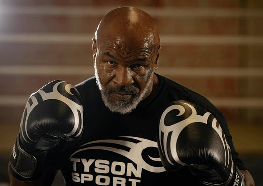 Mike Tyson Modern Training Portrait | Boxing Poster | Sports Legend Wall Art - Sports Poster